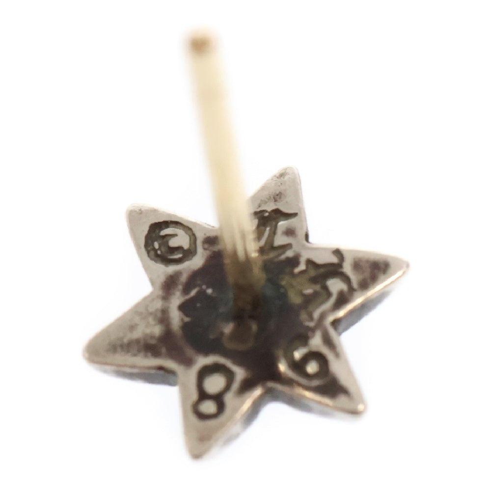 CHROME HEARTS(クロムハーツ) CO STAR DMND スタースタッド 1ダイヤ シルバーピアス
