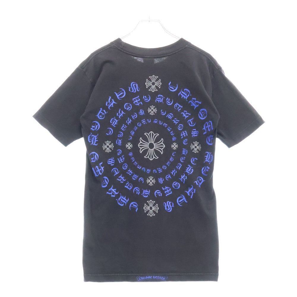 CHROME HEARTS(クロムハーツ) OLD サークルロゴCHプラス プリント 半袖Tシャツ カットソー ブラック