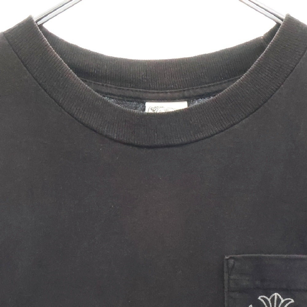 CHROME HEARTS(クロムハーツ) OLD サークルロゴCHプラス プリント 半袖Tシャツ カットソー ブラック