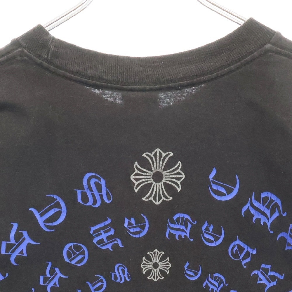 CHROME HEARTS(クロムハーツ) OLD サークルロゴCHプラス プリント 半袖Tシャツ カットソー ブラック