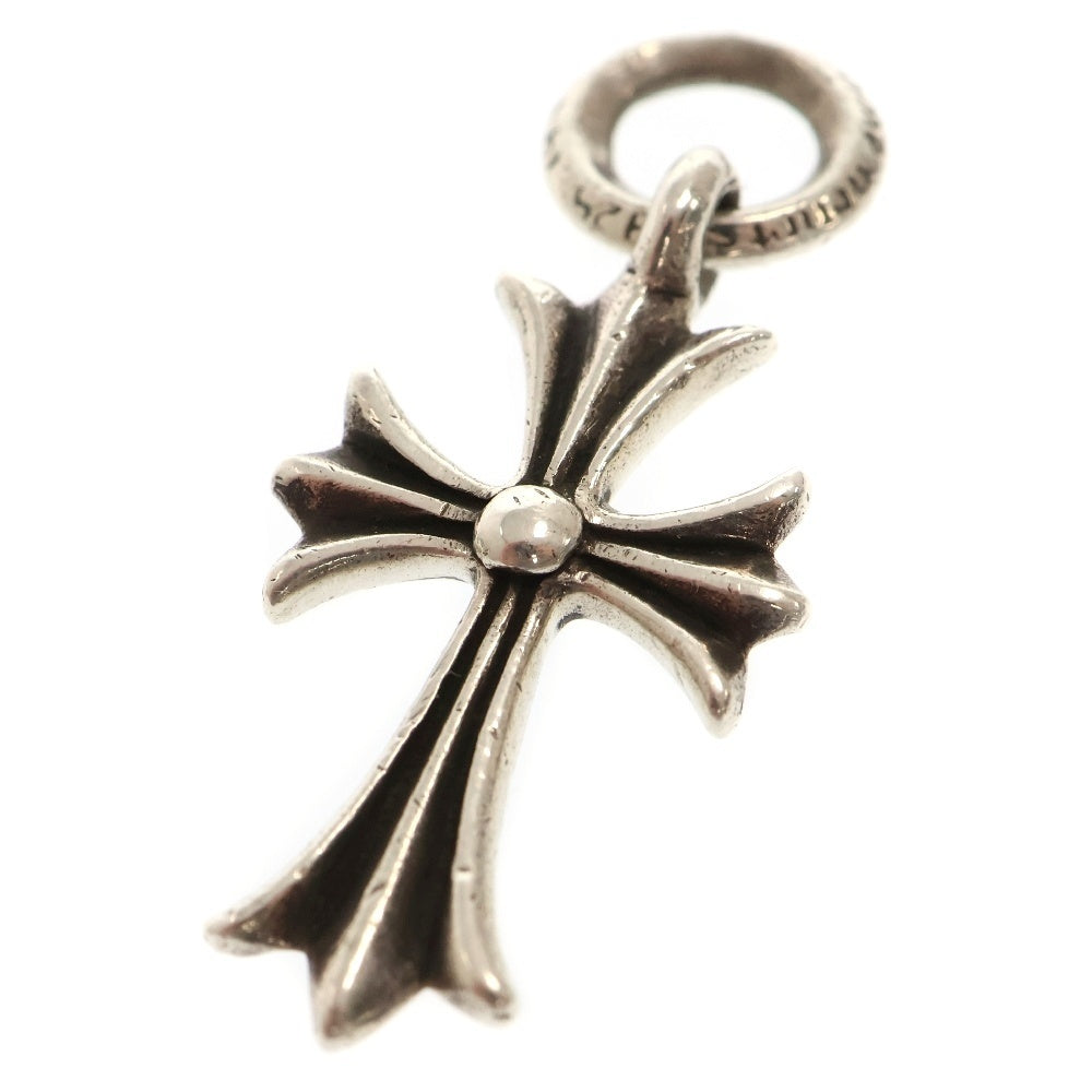 CHROME HEARTS(クロムハーツ) TINY CH CROSS オールド タイニーCHクロス チャーム ネックレストップ シルバー BCA382