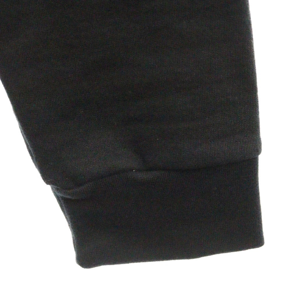 CHROME HEARTS(クロムハーツ) SWTSHRT PLVR ネックロゴプリント クルーネックスウェット トレーナー ブラック
