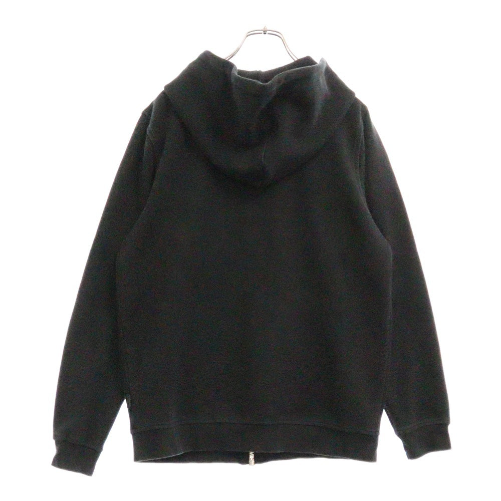 BALR.(ボーラー) Q-SERIES ZIPPED HOODIE ジップアップ スウェットパーカー ブラック