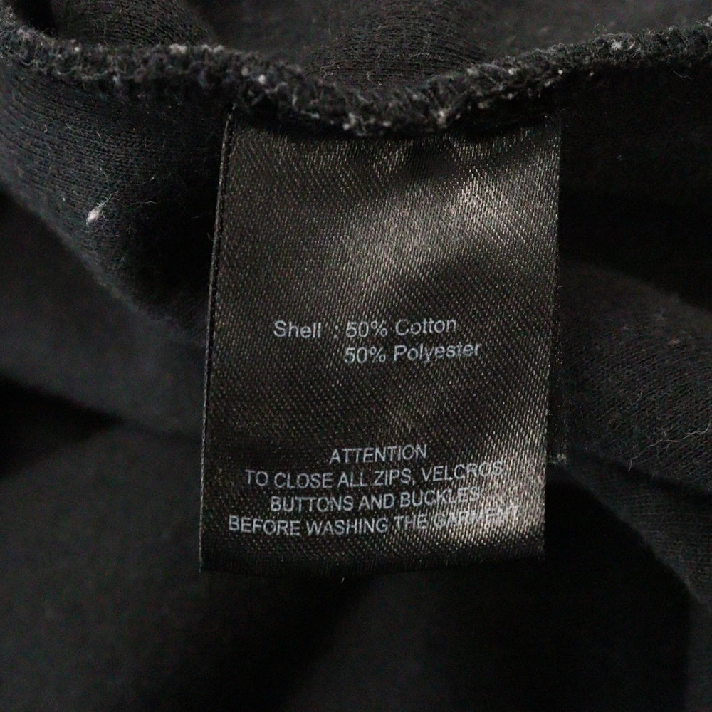 BALR.(ボーラー) Q-SERIES ZIPPED HOODIE ジップアップ スウェットパーカー ブラック