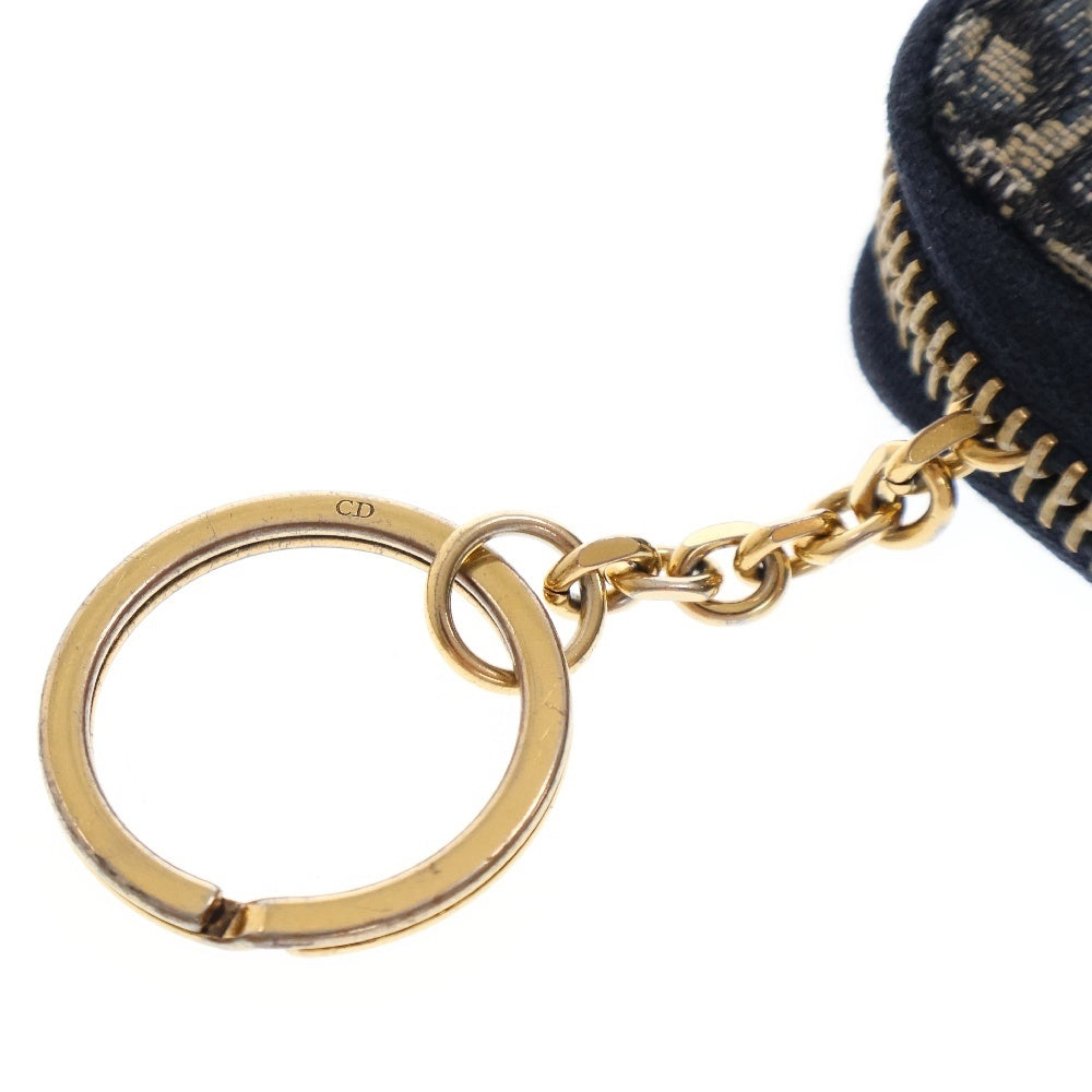 DIOR(ディオール) オブリークジャガード キーコインケース ベージュ