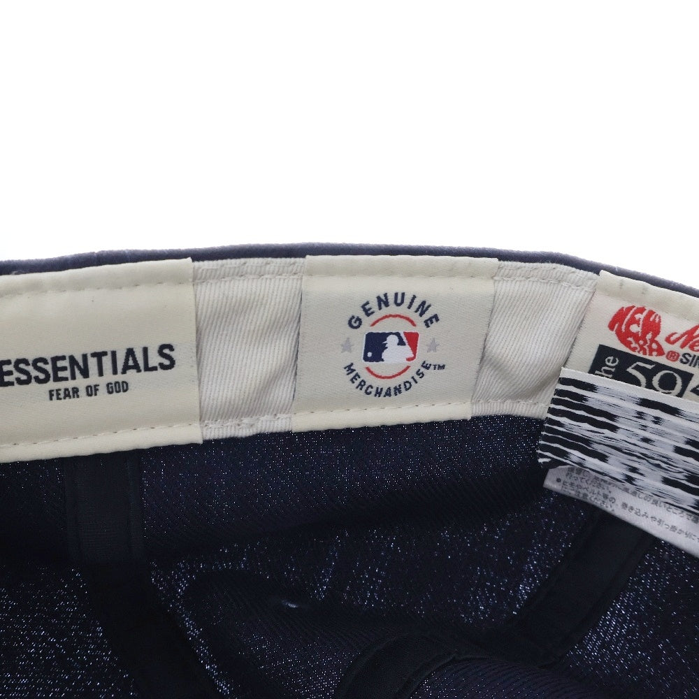 FOG Essentials(エフオージー エッセンシャルズ) ×NEW ERA ニューエラ 59FIFTY ベースボールキャップ 帽子 ブラック
