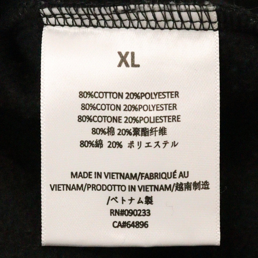 FEAR OF GOD ESSENTIALS(フィアオブゴッド エッセンシャルズ) バックロゴプリント クルーネックスウェットトレーナー ブラック