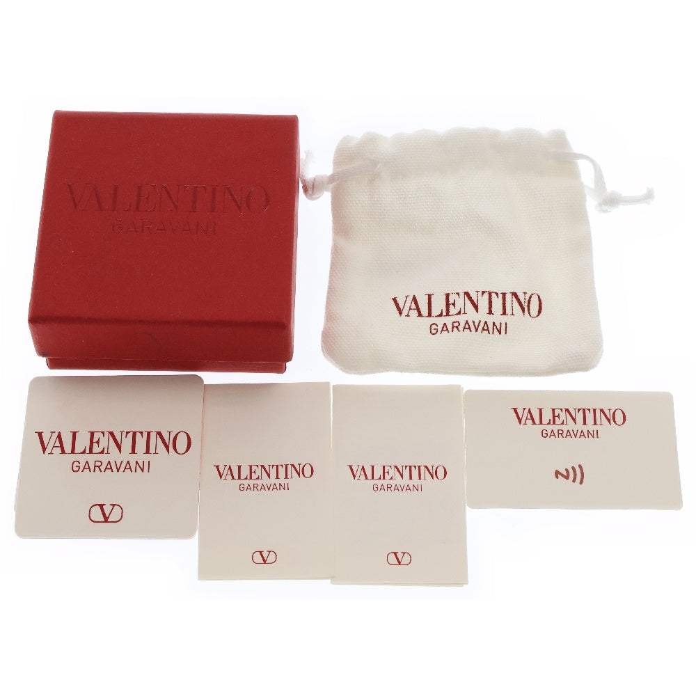 VALENTINO(ヴァレンチノ) Vロゴ ラインストーンピアス ゴールド ZW2J0H29YCW