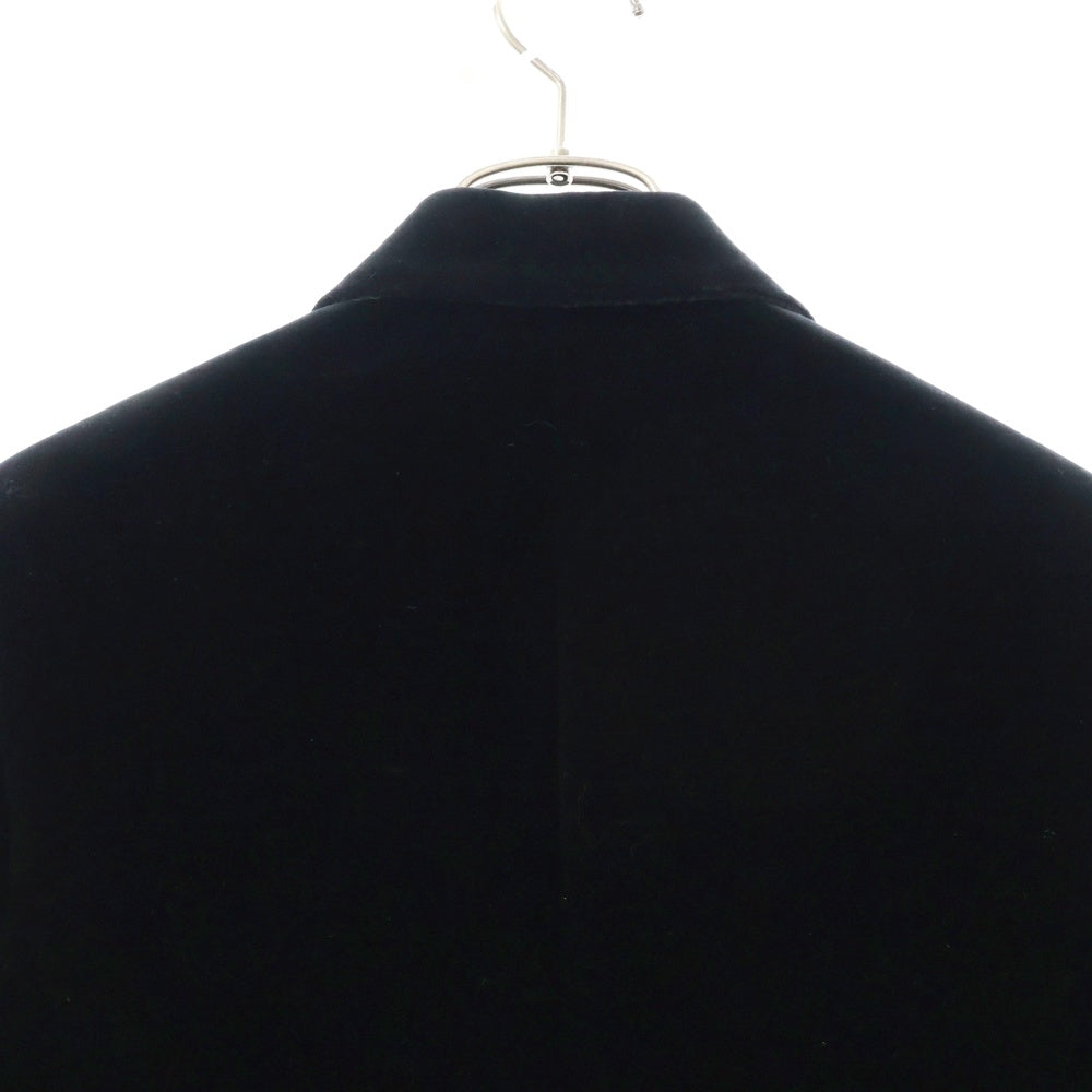 LOUIS VUITTON(ルイヴィトン) 24AW ベルベット スクールボーイ ブレザー 裏地モノグラム ベロア ジャケット ブラック RW242WB WPKF FRVE27