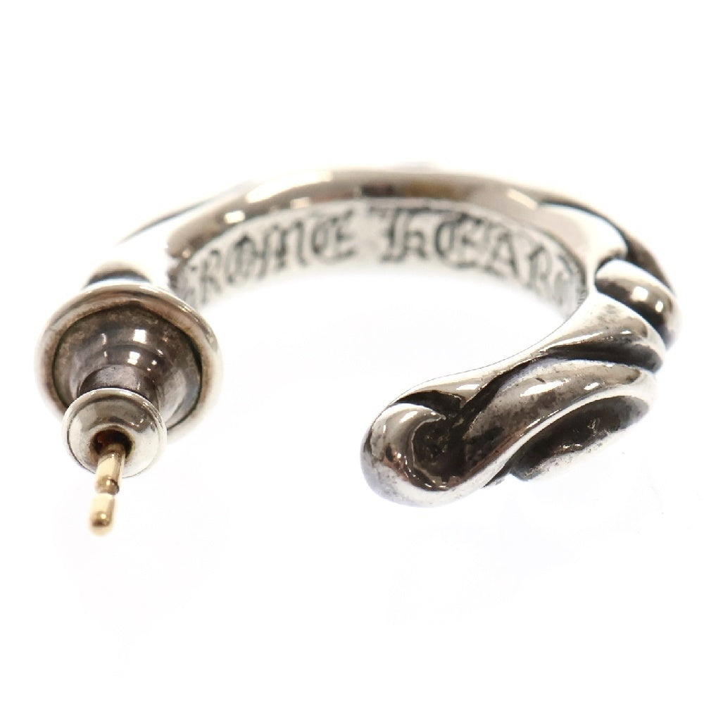 CHROME HEARTS(クロムハーツ) HOOP SCROOL スクロール フープピアス シルバー