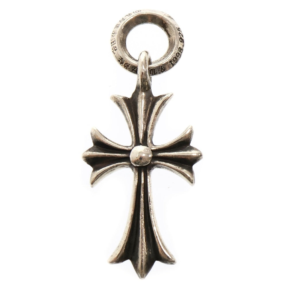 CHROME HEARTS(クロムハーツ) TINY CH CROSS タイニーCHクロス チャーム ネックレストップ シルバー BCA382