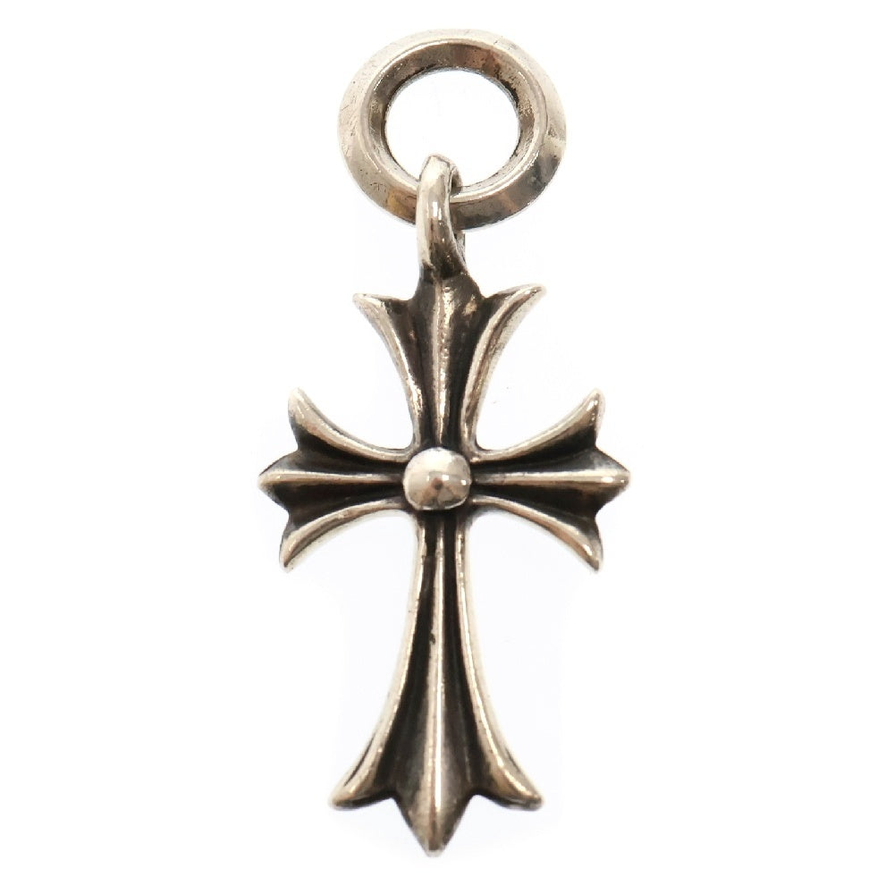 CHROME HEARTS(クロムハーツ) TINY CH CROSS タイニーCHクロス チャーム ネックレストップ シルバー BCA382