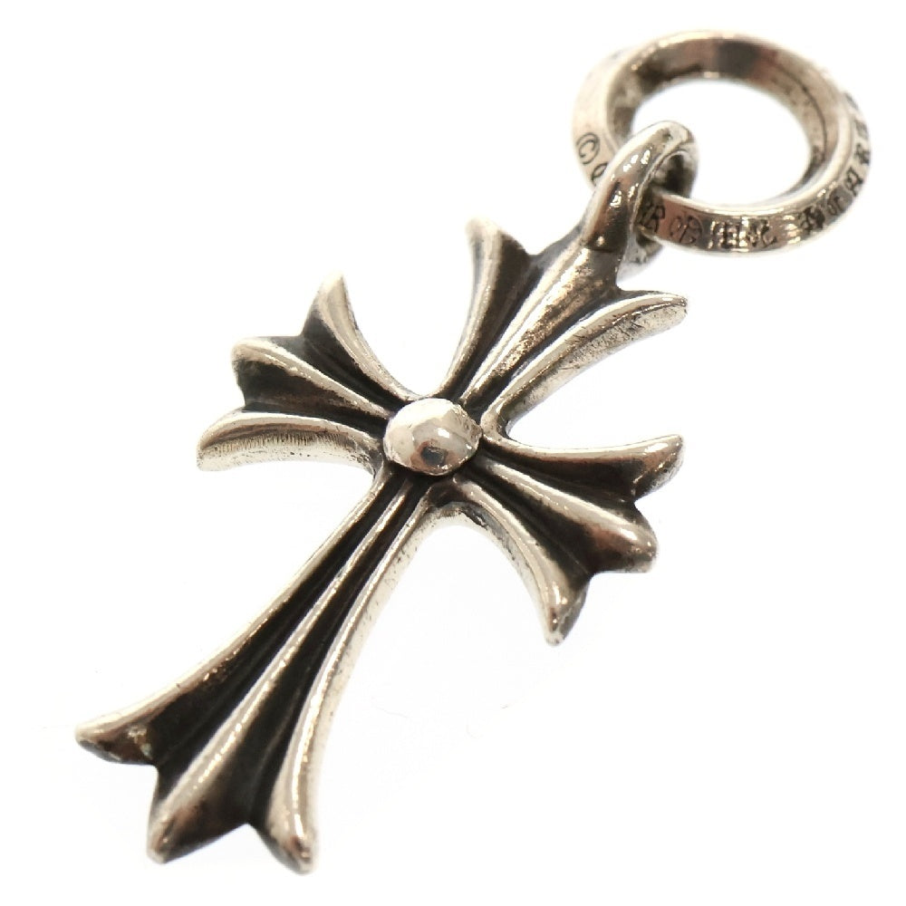 CHROME HEARTS(クロムハーツ) TINY CH CROSS タイニーCHクロス チャーム ネックレストップ シルバー BCA382