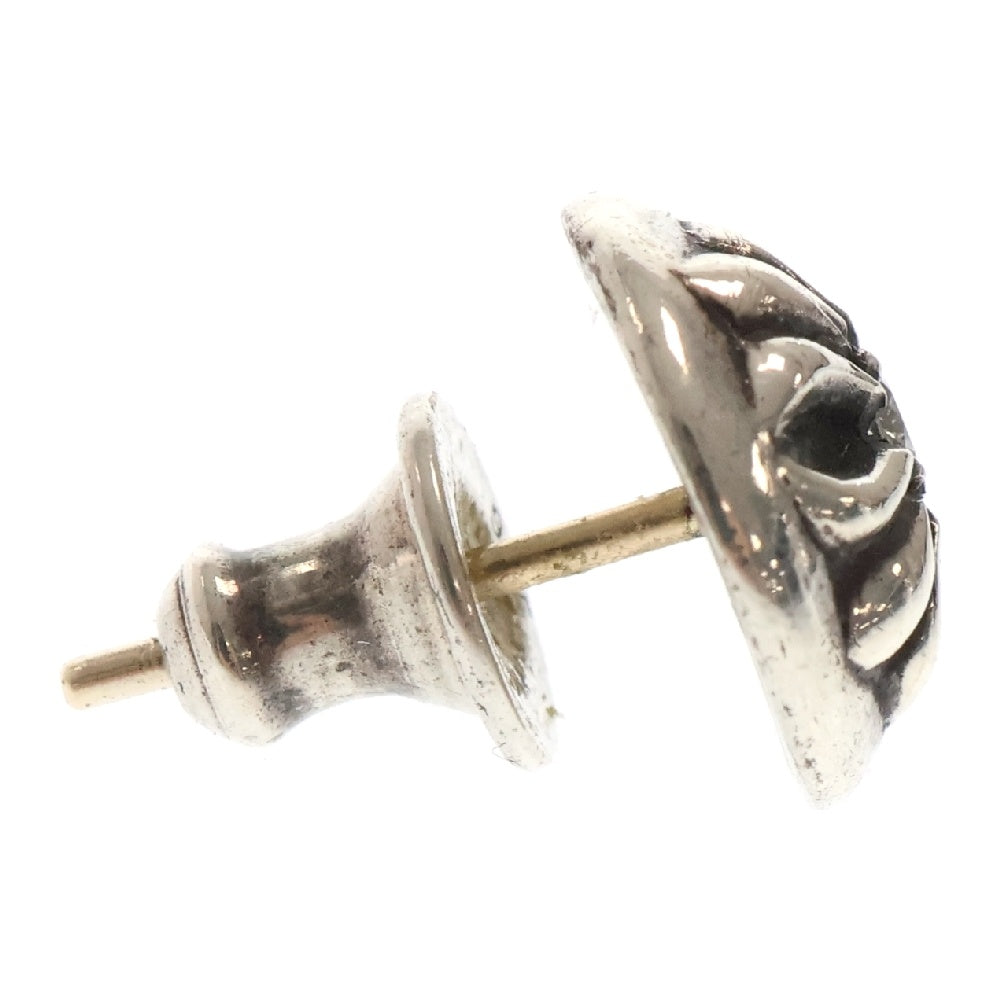 CHROME HEARTS(クロムハーツ) STUD CRSBLL DIA クロスボールスタッドピアス 1ダイヤ シルバー