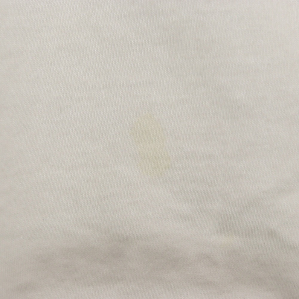 CHROME HEARTS(クロムハーツ) BACK GRAD CIRCLE LOGO L/S TEE バックグラデーション サークルロゴ 長袖Tシャツ カットソー ホワイト