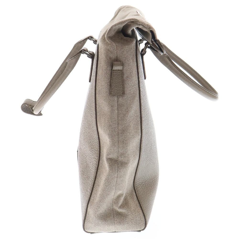 Maison Margiela(メゾンマルジェラ) 5AC Tote ファイブエーシー レザー ショルダーバッグ トートバッグ ベージュ SB1WA0004