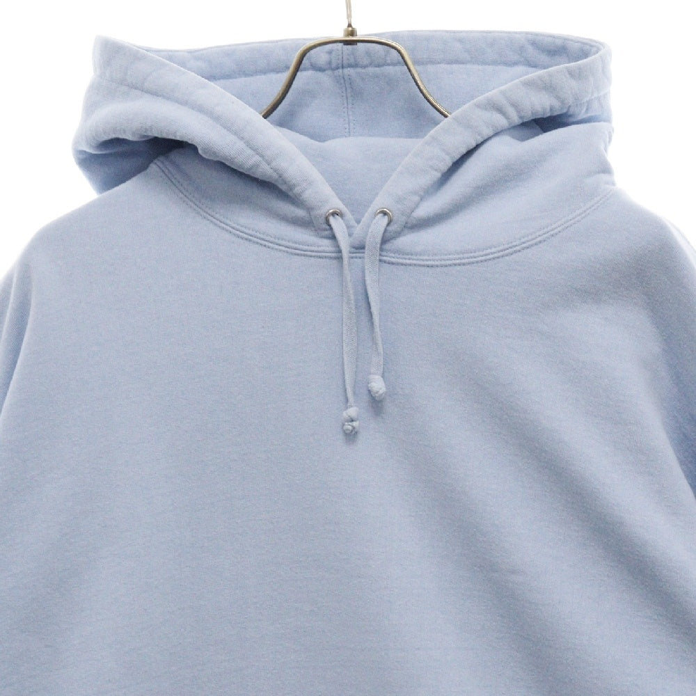 SUPREME(シュプリーム) 24AW Satin Applique Hooded Sweatshirt サテンアップリケフードパーカー ライトブルー