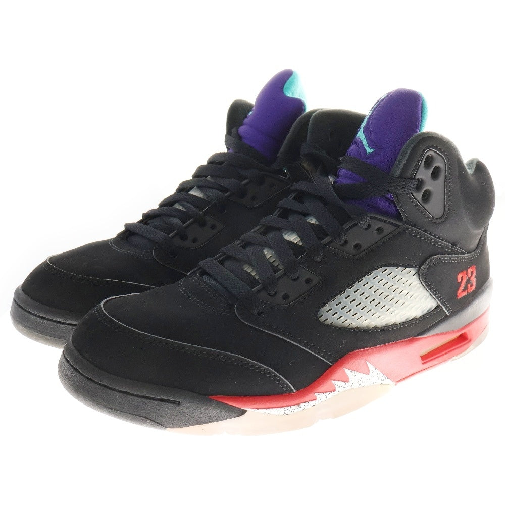 NIKE(ナイキ) AIR JORDAN5 RETRO TOP3 CZ1786-001 エアジョーダン5 トップ3 ハイカットスニーカー ブラック US8/26.0cm