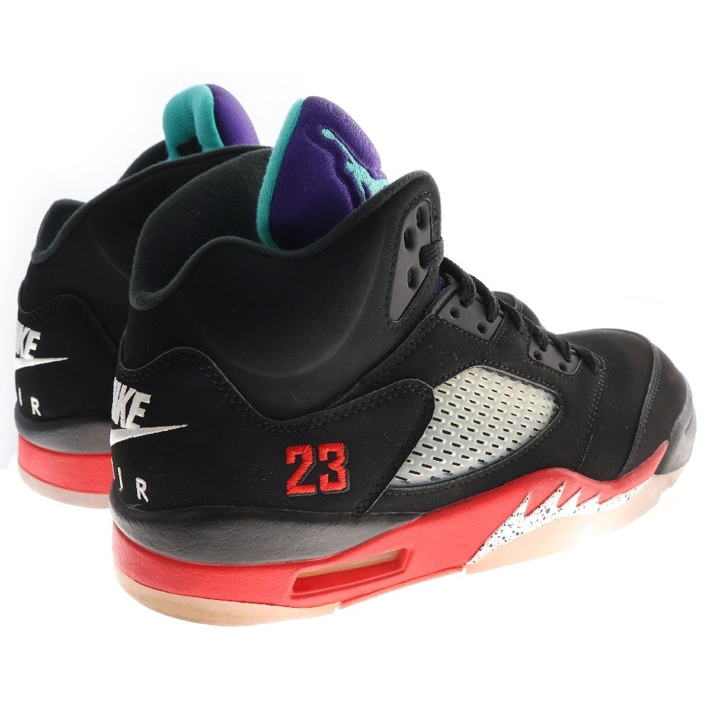 NIKE(ナイキ) AIR JORDAN5 RETRO TOP3 CZ1786-001 エアジョーダン5 トップ3 ハイカットスニーカー ブラック US8/26.0cm