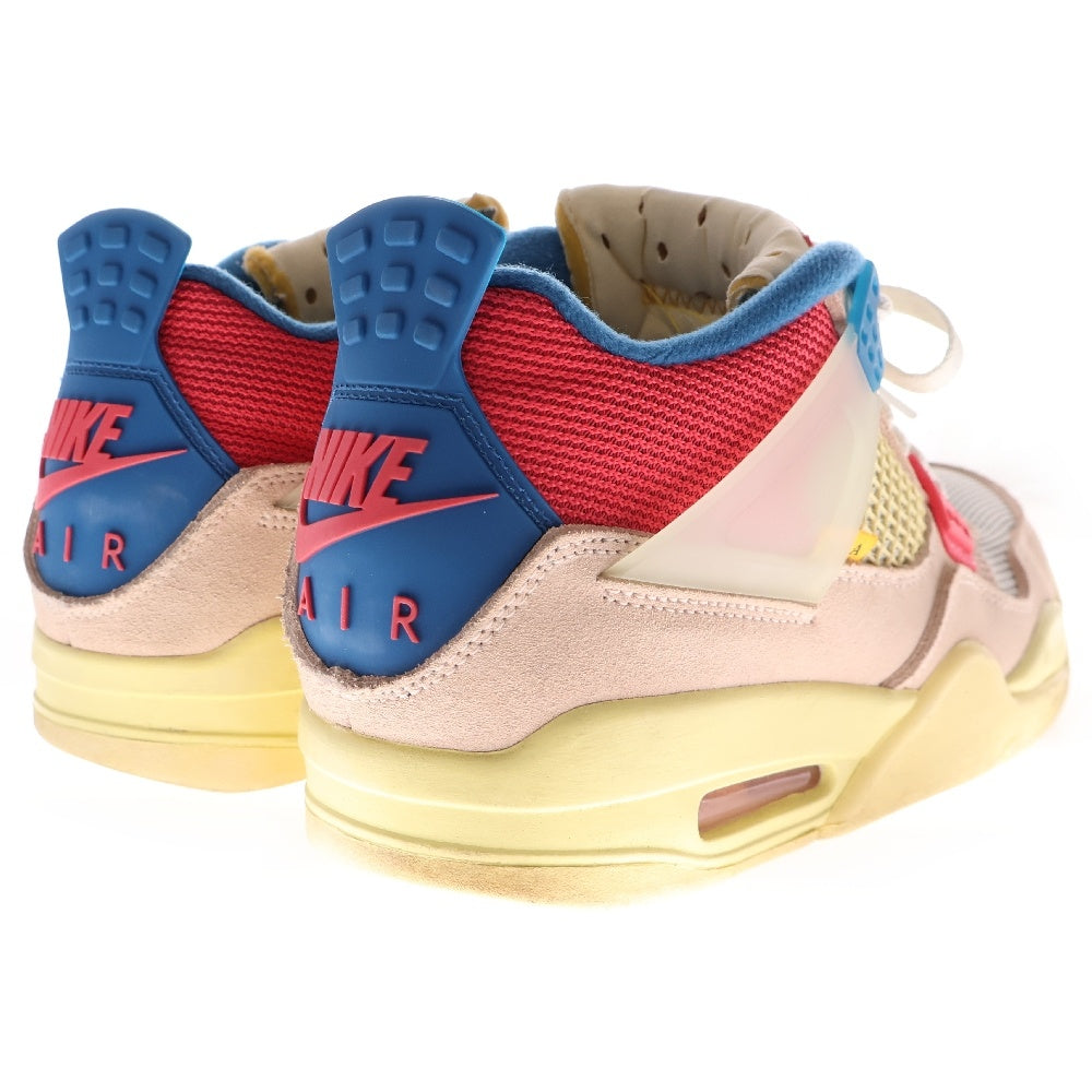 NIKE(ナイキ) ×UNION AIR JORDAN 4 GUAVA ICE DC9533-800 ユニオン エアジョーダン4 グァバアイス ハイカットスニーカー マルチ US8/26.0cm