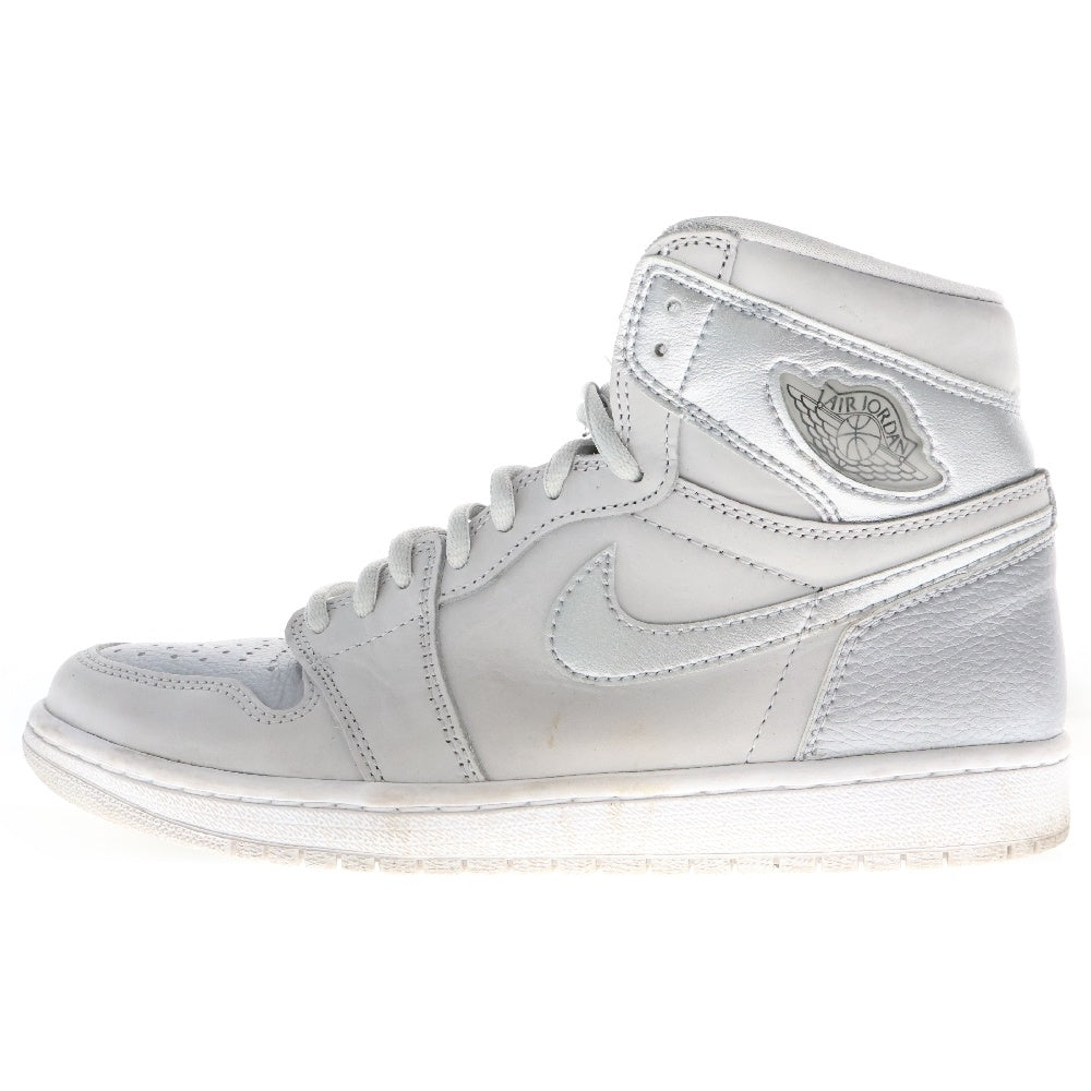 NIKE(ナイキ) AIR JORDAN 1 HIGH OG 2020 CO.JP DA0382-029 エアジョーダン1 ハイカットスニーカー シルバー US8/26.0cm