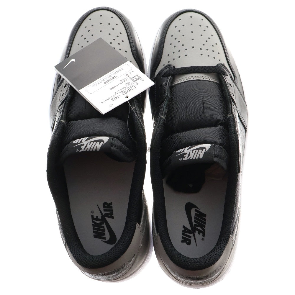 NIKE(ナイキ) AIR JORDAN 1 RETRO LOW OG SHADOW CZ0790-003 エアジョーダン1シャドウ ローカットスニーカー ブラック/グレー US9/27.0cm