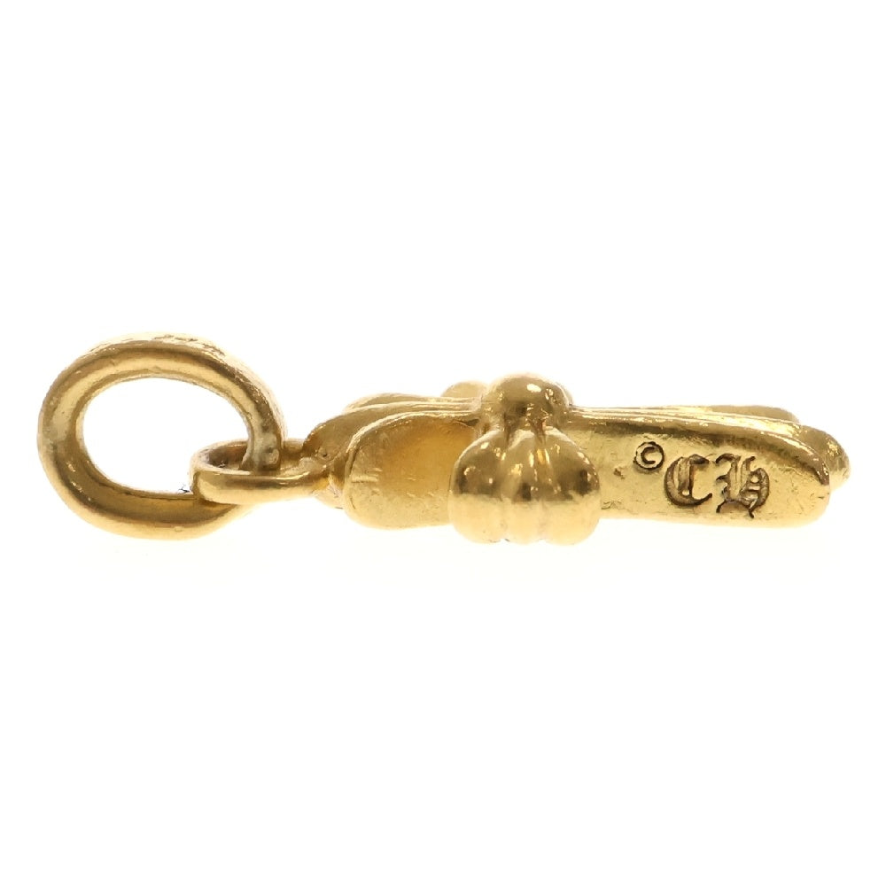 CHROME HEARTS(クロムハーツ) 22K CRS BBYFAT P/DIA ベイビーファットクロス PAVEダイヤ ペンダントトップ ゴールド BCA035