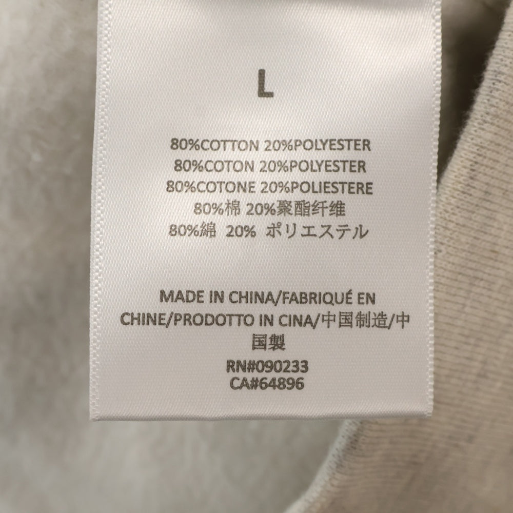 FEAR OF GOD ESSENTIALS(フィアオブゴッド エッセンシャルズ) 22AW 1977 フェルトロゴプルオーバーパーカー グレー