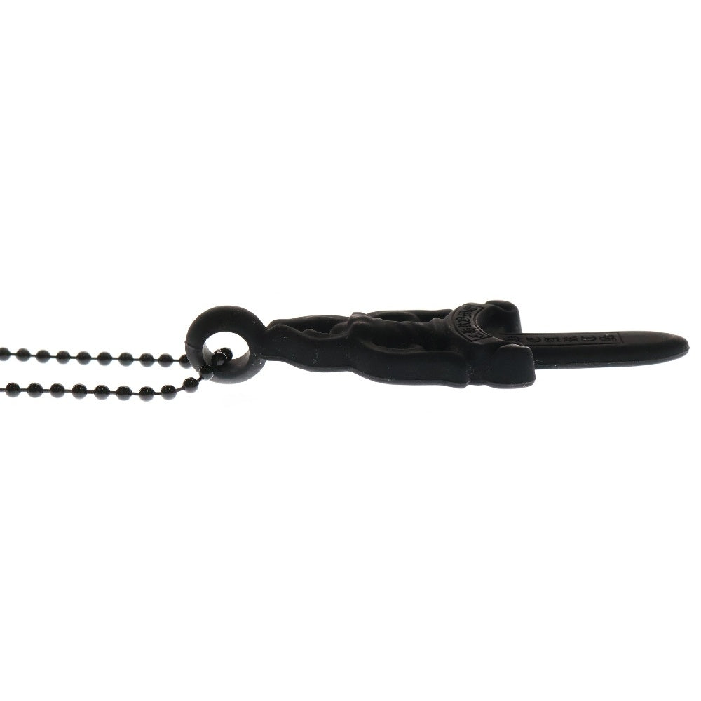 CHROME HEARTS(クロムハーツ) RUBBER LARGE DAGGER シリコンラバーネックレス ブラック