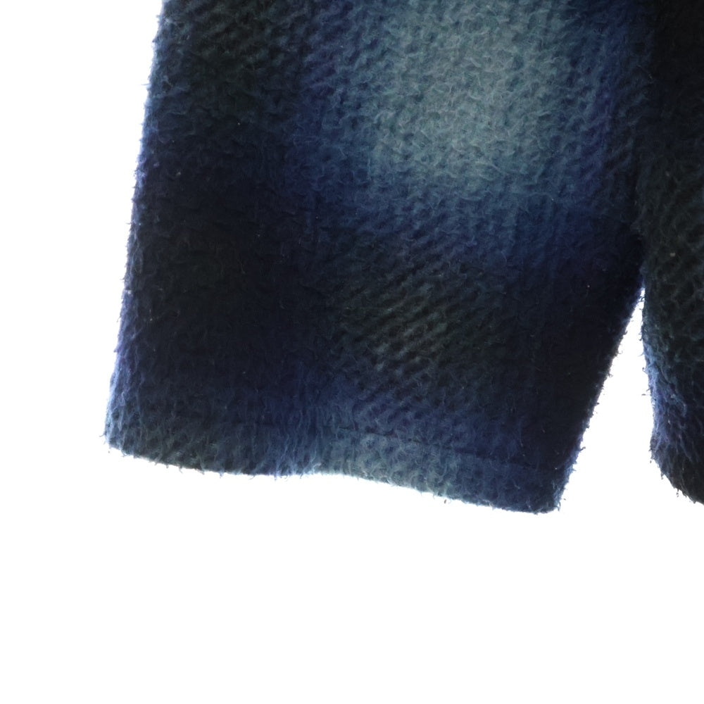 SUPREME(シュプリーム) 20AW Shadow Plaid Fleece Shirt シャドウプレイドフリースシャツ ブルー