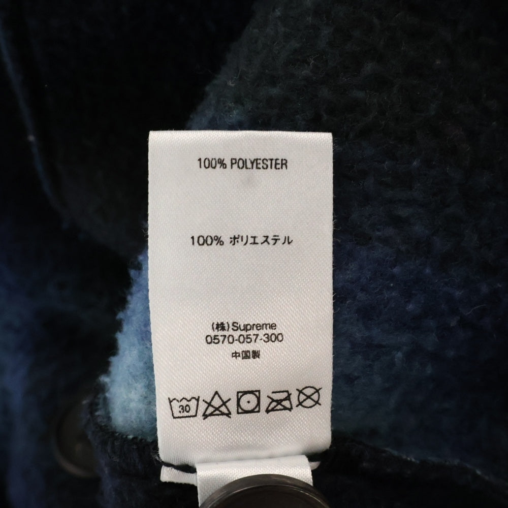 SUPREME(シュプリーム) 20AW Shadow Plaid Fleece Shirt シャドウプレイドフリースシャツ ブルー