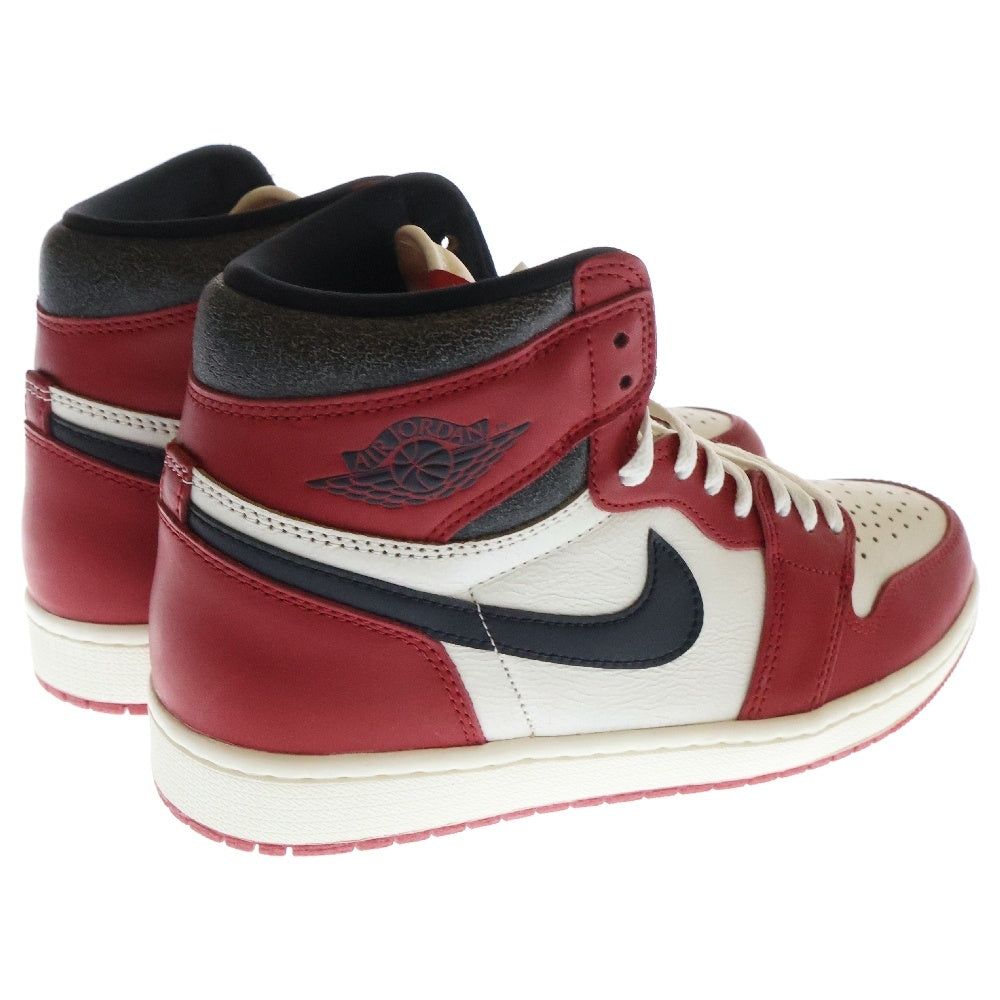NIKE(ナイキ) Air Jordan 1 High OG Lost & Found/Chicago エアジョーダン1 ハイ OG ロスト&ファウンド/シカゴ ハイカットスニーカー レッド US9/27cm DZ5485-612