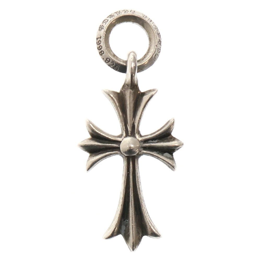 CHROME HEARTS(クロムハーツ) TINY CH CROSS タイニーCHクロス チャーム ネックレストップ シルバー BCA382