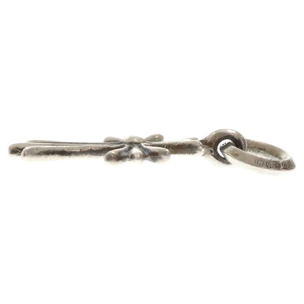 CHROME HEARTS(クロムハーツ) TINY CH CROSS タイニーCHクロス チャーム ネックレストップ シルバー BCA382