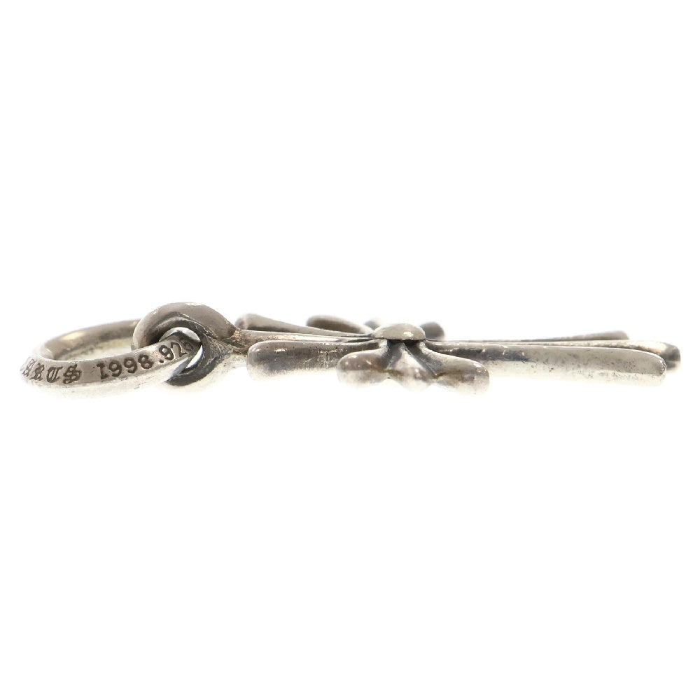 CHROME HEARTS(クロムハーツ) TINY CH CROSS タイニーCHクロス チャーム ネックレストップ シルバー BCA382