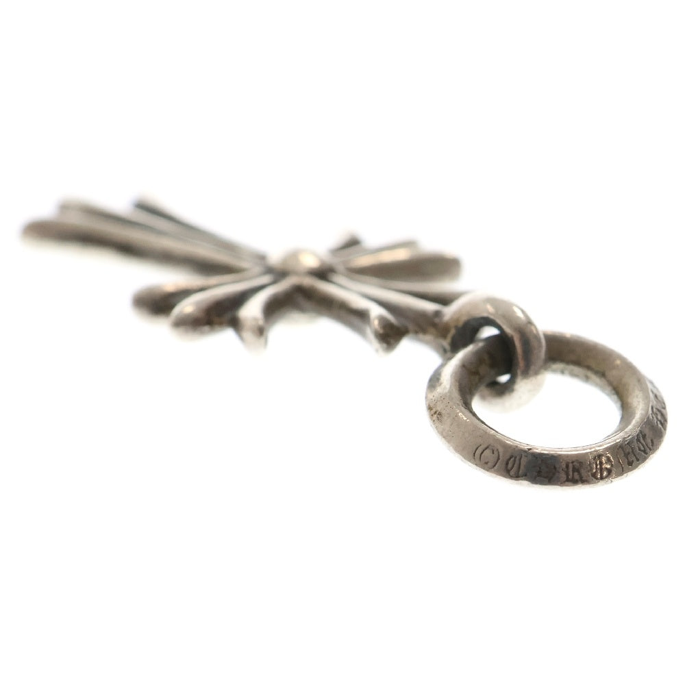 CHROME HEARTS(クロムハーツ) TINY CH CROSS タイニーCHクロス チャーム ネックレストップ シルバー BCA382