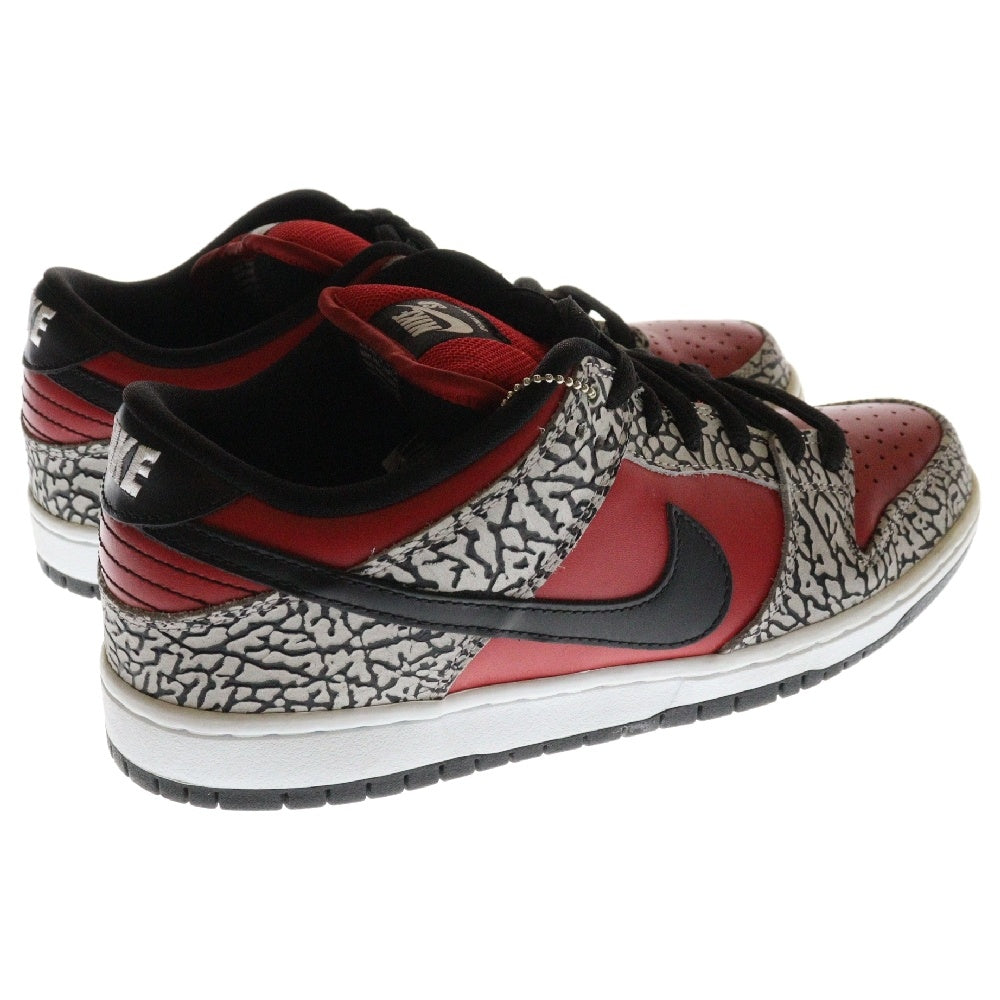 NIKE SB(ナイキエスビー) 12SS ×SUPREME DUNK LOW PREMIUM SB シュプリーム ダンク プレミアム ローカットスニーカー レッド US9/27.0cm 313170-600