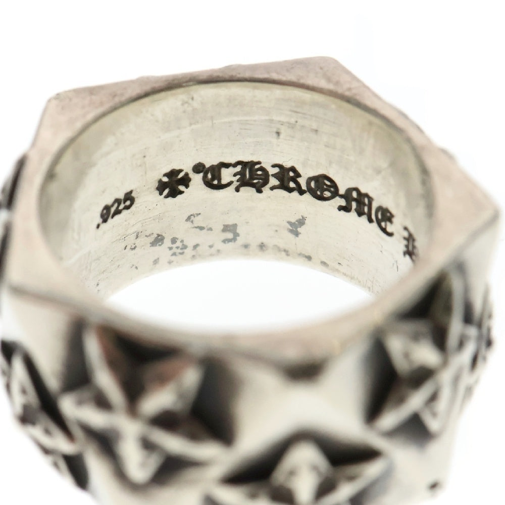 CHROME HEARTS(クロムハーツ) PENTAGON STAR ペンタゴンスター リング シルバー