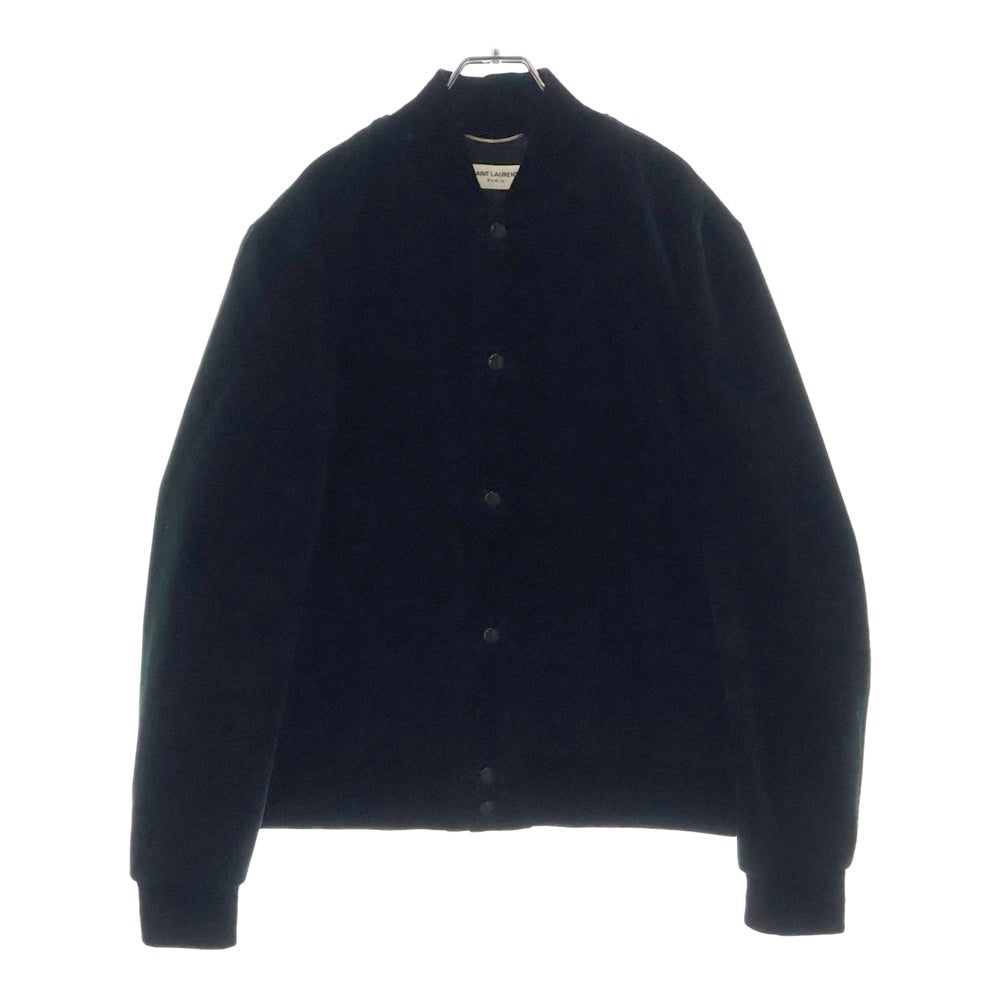 SAINT LAURENT PARIS(サンローランパリ) 22AW TEDDY JACKET DARK FOREST ダークフォレスト テディカレッジブルゾン 711490 Y615W グリーン