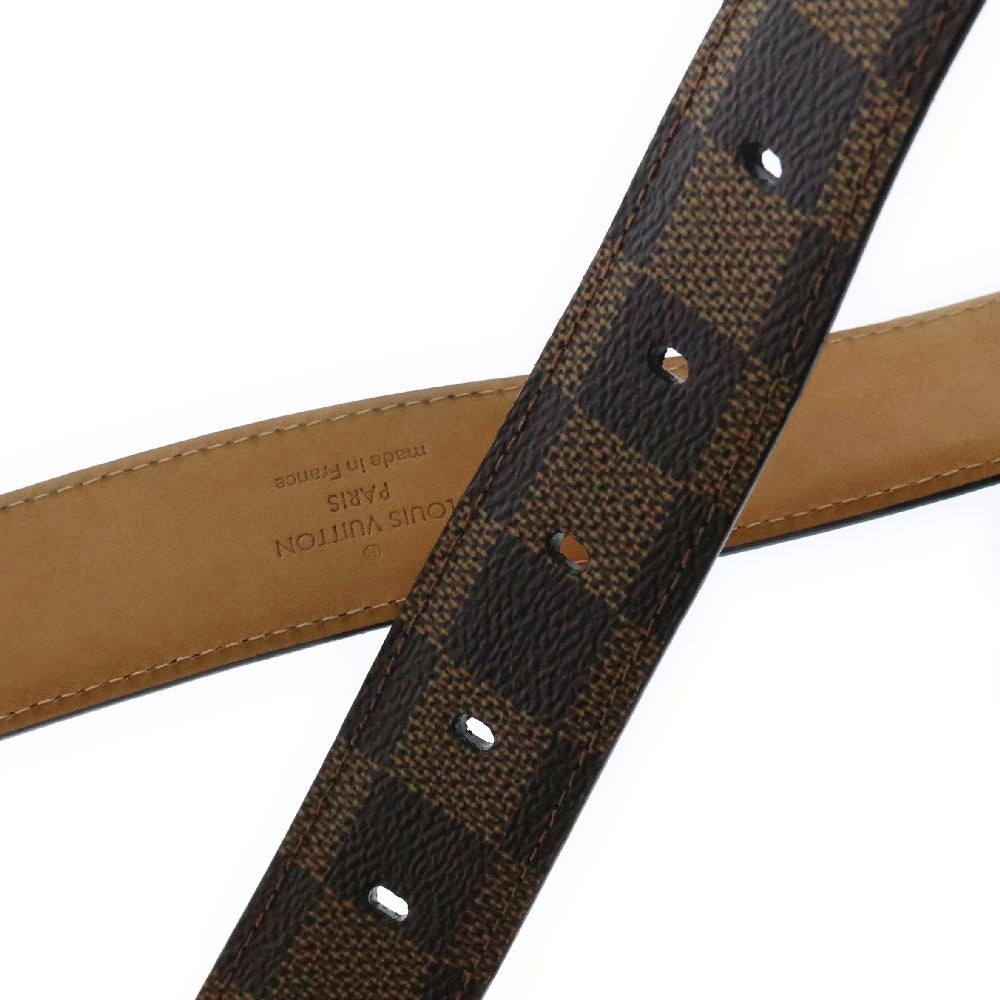 LOUIS VUITTON(ルイヴィトン) ダミエ サンチュール・エリプス ベルト ブラウン ゴールド金具 85/34 M6995