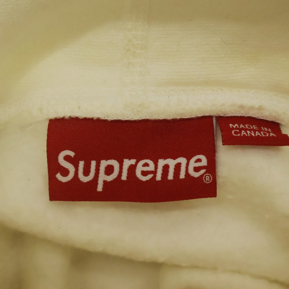 SUPREME(シュプリーム) 21AW Box Logo Hooded Sweatshirt ボックスロゴ フーデッド スウェットシャツ ホワイト