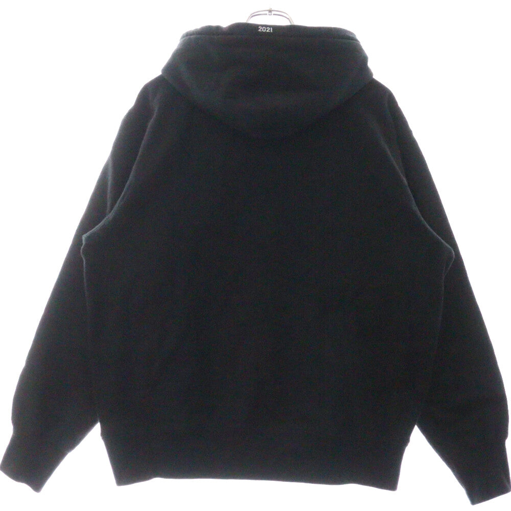 SUPREME(シュプリーム) 21AW Box Logo Hooded Sweatshirt ボックスロゴ フーデッドスウェットシャツ プルオーバー スウェットパーカー ブラック