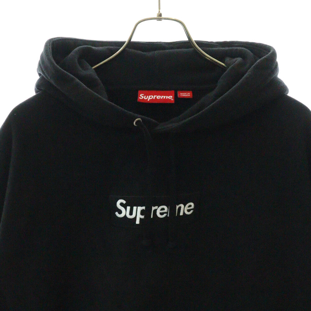 SUPREME(シュプリーム) 21AW Box Logo Hooded Sweatshirt ボックスロゴ フーデッドスウェットシャツ プルオーバー スウェットパーカー ブラック