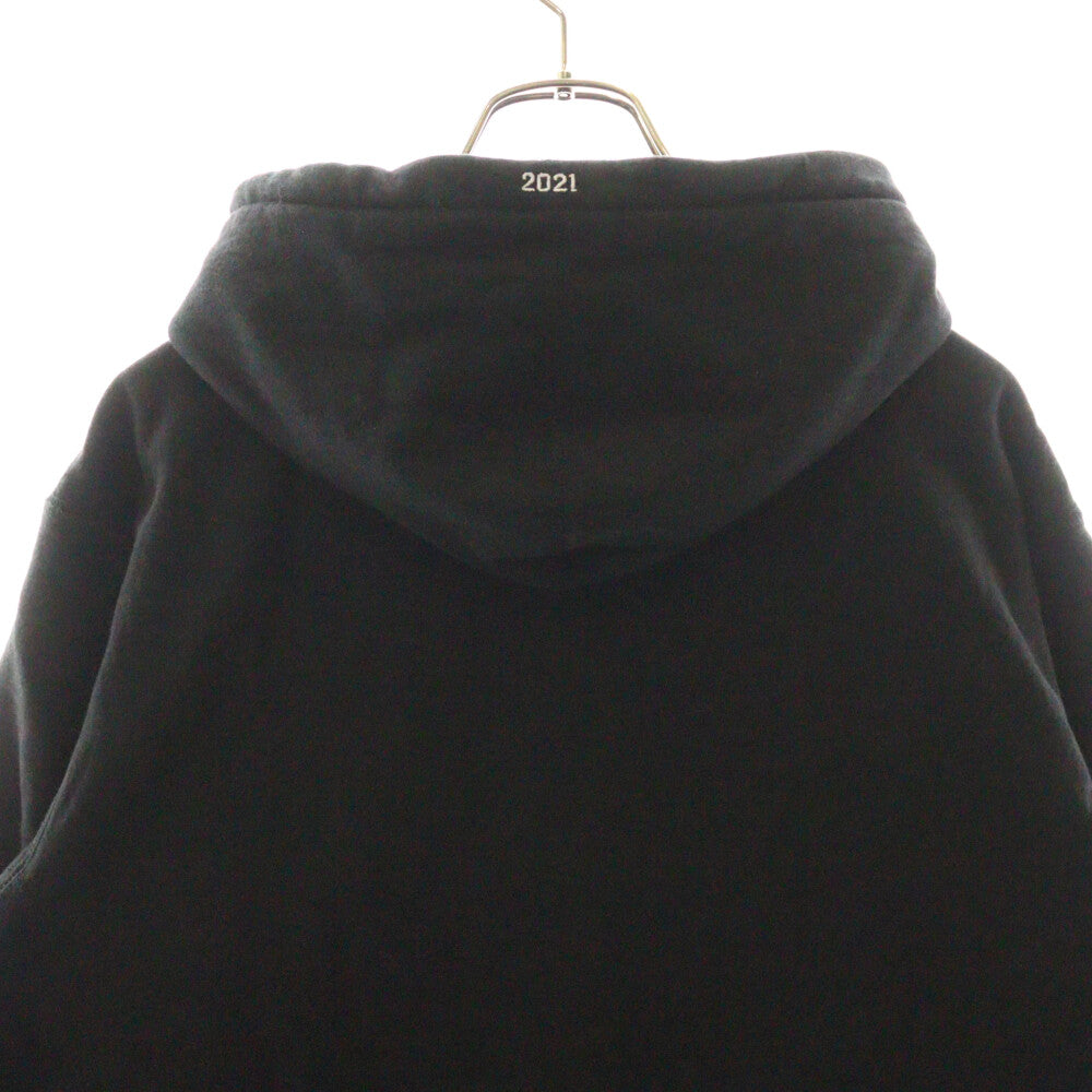 SUPREME(シュプリーム) 21AW Box Logo Hooded Sweatshirt ボックスロゴ フーデッドスウェットシャツ プルオーバー スウェットパーカー ブラック