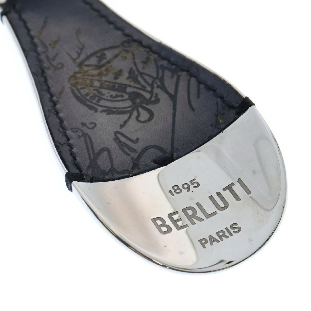 Berluti(ベルルッティ) フルスクリットレザー シューホーンキーリング 小物 シルバー