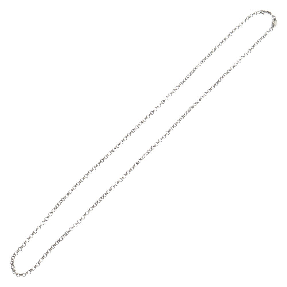 CHROME HEARTS(クロムハーツ) NECKCHAIN R18 ロールチェーンネックレス 18inch シルバー BCA083