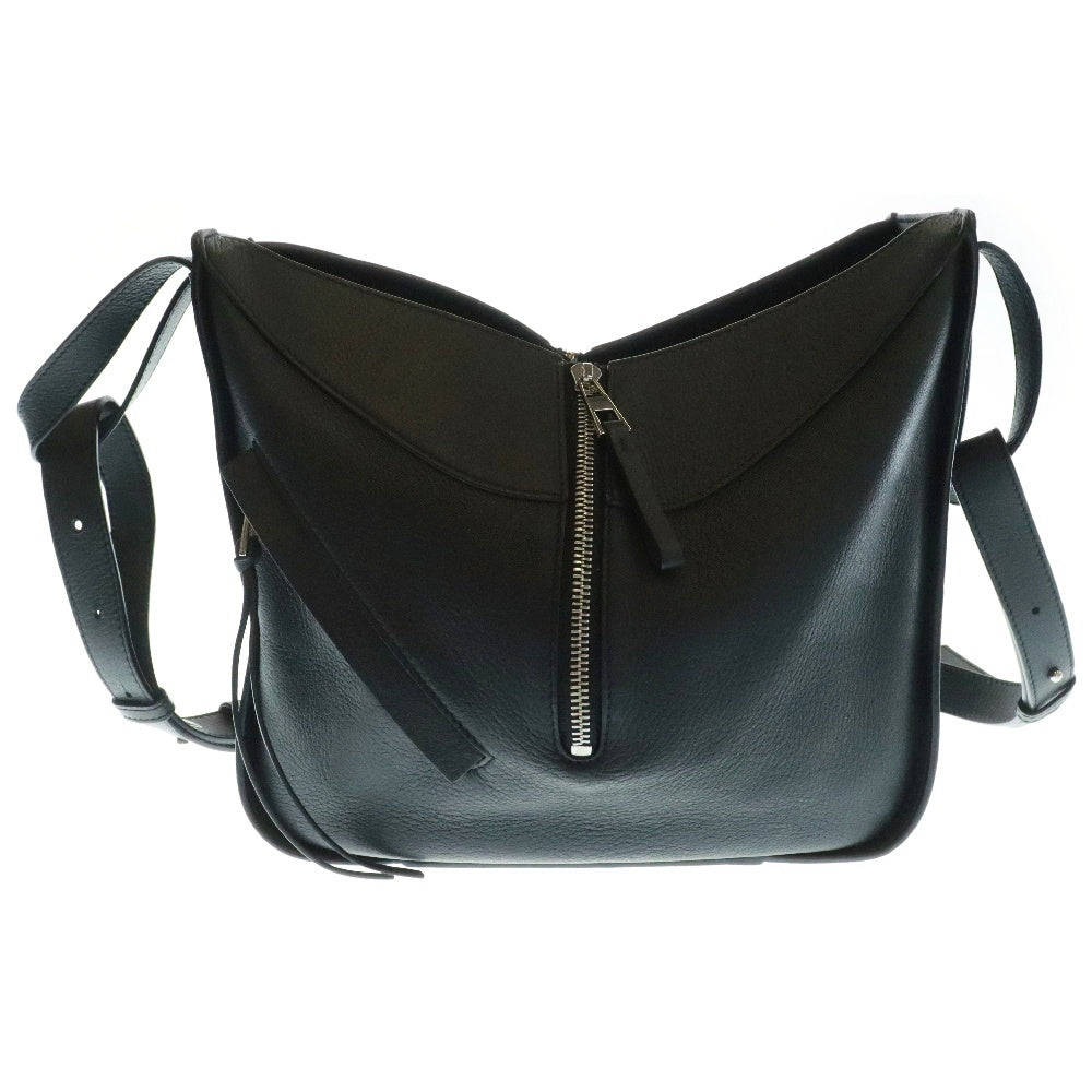 LOEWE(ロエベ) ハンモックバッグ クラシックカーフ 2WAY ハンドバッグ ショルダーバッグ ブラック 387 30S35 1100