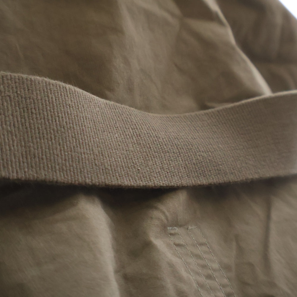 Rick Owens(リックオウエンス) Fitted Long Sleeved Shirt スリムフィット ロングスリーブ 長袖シャツ ブラウン RU01C4237-P