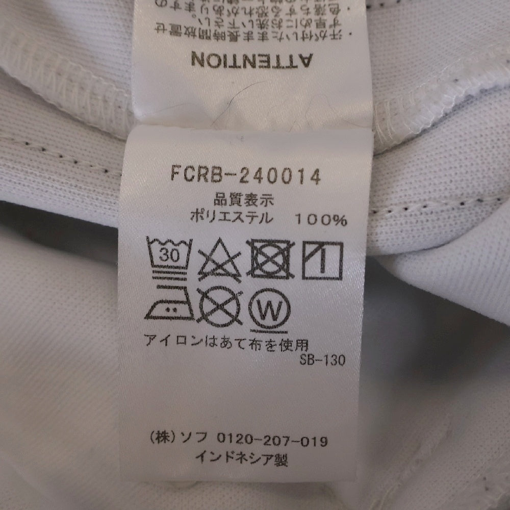 F.C.R.B./F.C.Real Bristol/FCRB(エフシーアールビー/エフシーレアルブリストル) 24SS TRAINING TRACK RIBBED PANTS トレーニングトラック リベッドサイドラインパンツ カーキ FCRB-240014