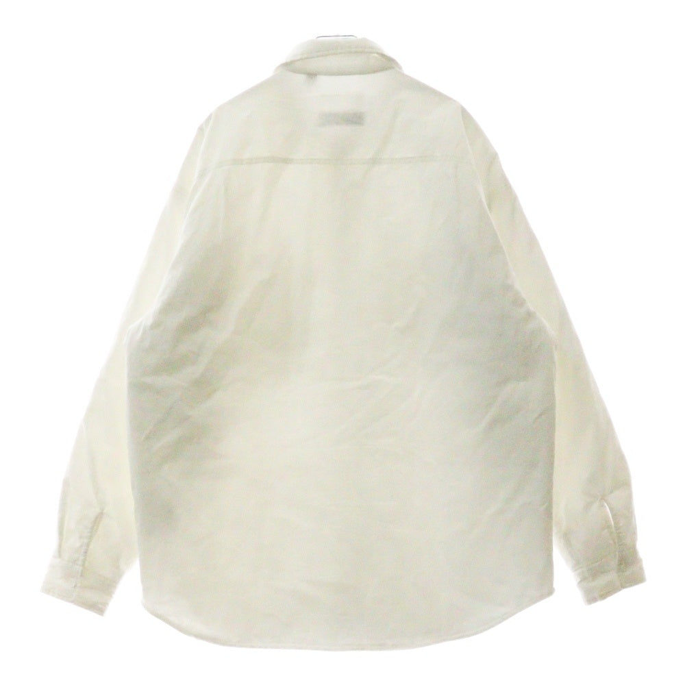 SUPREME(シュプリーム) 24SS ×MM6 Maison Margiela Padded Shirt エムエムシックス メゾンマルジェラ 中綿 パデット シャツ ホワイト